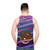 Cookie Cat Unisex Tank Top featuring a space-themed design from the Steven Universe cartoon series - men back