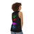 Gamer's controller buttons splatter unisex tank top - women back