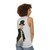 Unisex tank top featuring the Fat Controller from Thomas the Tank Engine - women back