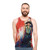 Unisex fall tank top with Tarsem Singh's character designs - men
