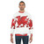 Welsh red dragon leather texture sweatshirt - men