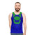 Ionic Redux Unisex Superhero Tank Top with Green Lantern Graphic - men