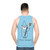 Pizza Wizard Unisex Tank Top - men back