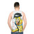 Invincible Unisex Tank Top - men back