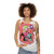 Unisex Invader Zim Waffles Cartoon Graphic Tank Top - women