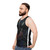 Conceptual retro disco unisex tank top - men side