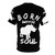 Rhino-themed all-over-print t-shirt for nature enthusiasts - Back