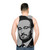 Conan O'Brien transparent unisex tank top - men back