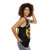 Pirate Captain Duck Unisex Tank Top - women side