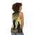 Vintage jazz music unisex tank top - women back