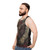 Unisex Elk King Animal Print Tank Top - men side