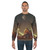 Retro sci-fi collage 'we used to live there too' sweatshirt - men