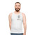 Conan Obrien line art portrait unisex tank top - men