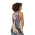 Enchanted dragon charmer unisex tank top - women back