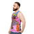 Pink Candyland Unisex Tank Top - men side