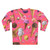 Ice cream inspired sweatshirt with fun, colorful graphics - Back