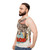The Dollop Textless Unisex Tank Top - men side