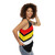 Commotion Stripes Unisex 90s Geometric Tank Top - women side