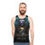Unisex Skyrim Tank Top with Mr. Dragonfly and Aurora Design - men