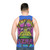 Retro Pinball Wizard 74 Unisex Tank Top - men back