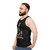 Commando movie Arnold Schwarzenegger retro unisex tank top - men side