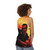 Unisex 80s Action Movie Tank Top - women back