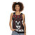Kiss rock band unisex tank top - women