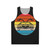 Delorean Sunset Unisex Tank Top