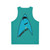 Commander Spock Star Trek Unisex Tank Top - Back