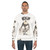 Watercolor miniature schnauzer dog sweatshirt - men