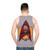 Commander Riker Unisex Tank Top - men back