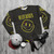 Watchmen DC Comics Superhero Graphic Sweatshirt - flat lay