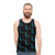 Unisex tank top with a cute pigeon print design - men