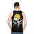 Unisex octopus tank top with graphic design - men back