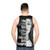 Unisex horror-themed pop culture tank top - men back