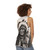 Comanche Chief Unisex Native American Tank Top - women back