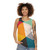 Geometric colorful abstract unisex tank top - women