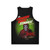 Crimson Ghost Horror Movie Vintage Graphic Unisex Tank Top - Back