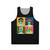 Crescendolls Alien Unisex Tank Top featuring Daft Punk inspired minimalist design