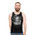 Unisex tank top with Creature From The Black Lagoon monster design - men