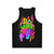 90s Unisex Tank Top with "In Living Color" Design - Back