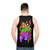 90s Unisex Tank Top with "In Living Color" Design - men back