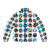 Super hero team puffer jacket with cute animal characters