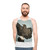 Unisex tank top with bird and nature design - men
