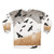 Vintage-style sweatshirt featuring crows and autumn imagery - Back