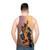 Classic 80s concert unisex tank top featuring Prince and the Revolution - men back