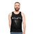 Fading dragon unisex tank top design - men
