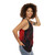 Virgil van Dijk Illustration Art Unisex Tank Top - women side