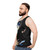 Unisex Peter Gabriel rock music graphic tank top - men side