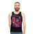 Unisex tank top with a cat dimension graphic - men